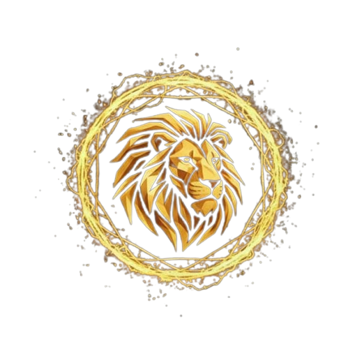 Golden Lion With Purpose
